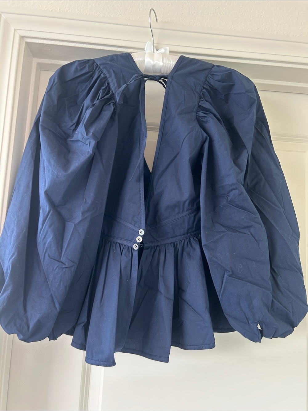 STAUD LUNA TOP/ NAVY - SZ 10 - Picture 4 of 4